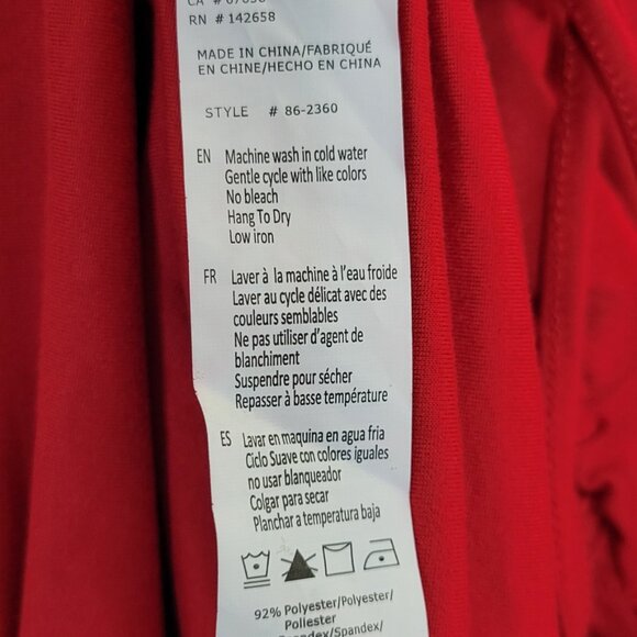 Infinite Performance Red Long Sleeve "Love Unites" Shirt (Youth Large) - Picture 5 of 9